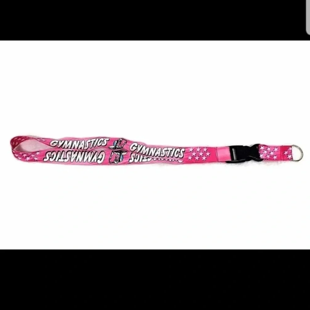 Lanyard Gymnastics with Key Ring Set Pink Bundle More and Save